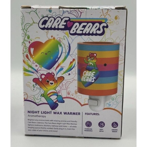 Care Bears Purple Love Tabletop Wax Warmer Night Light Aromatherapy - Picture 4 of 7